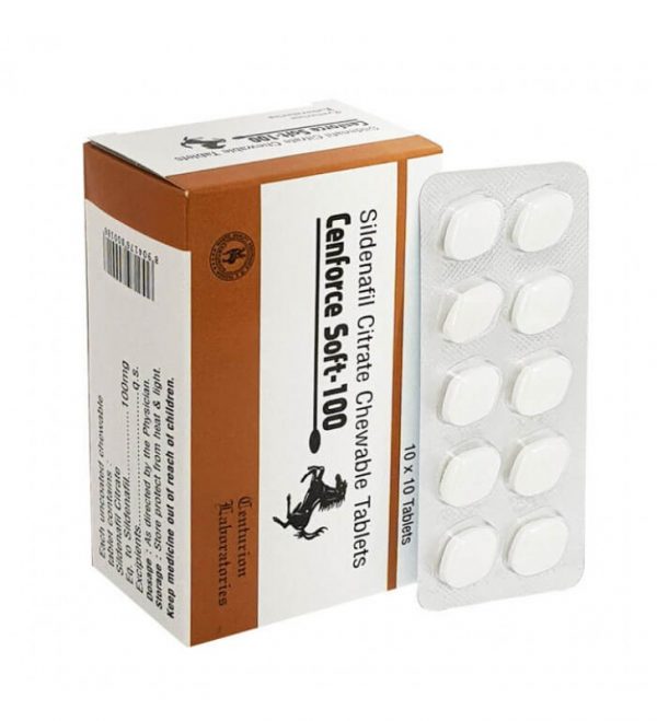 Cenforce Soft 100mg Tablet