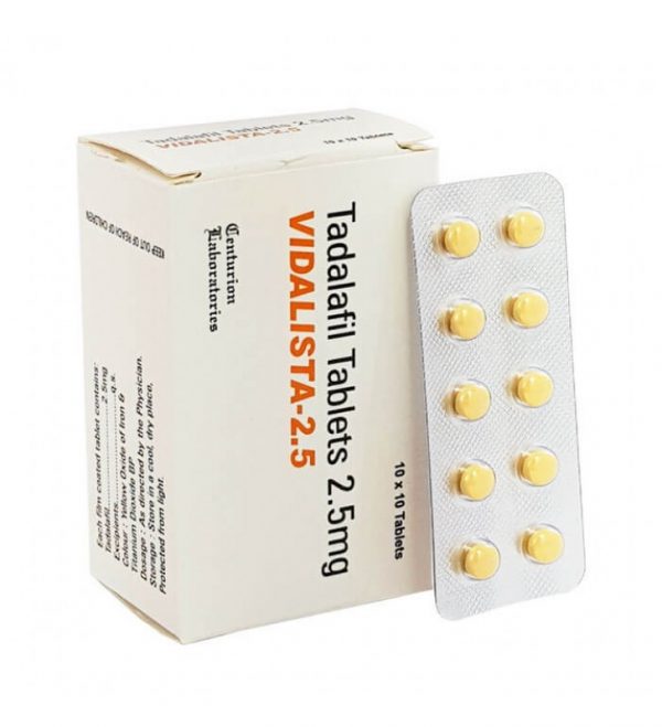 Vidalista 2.5mg Tablets